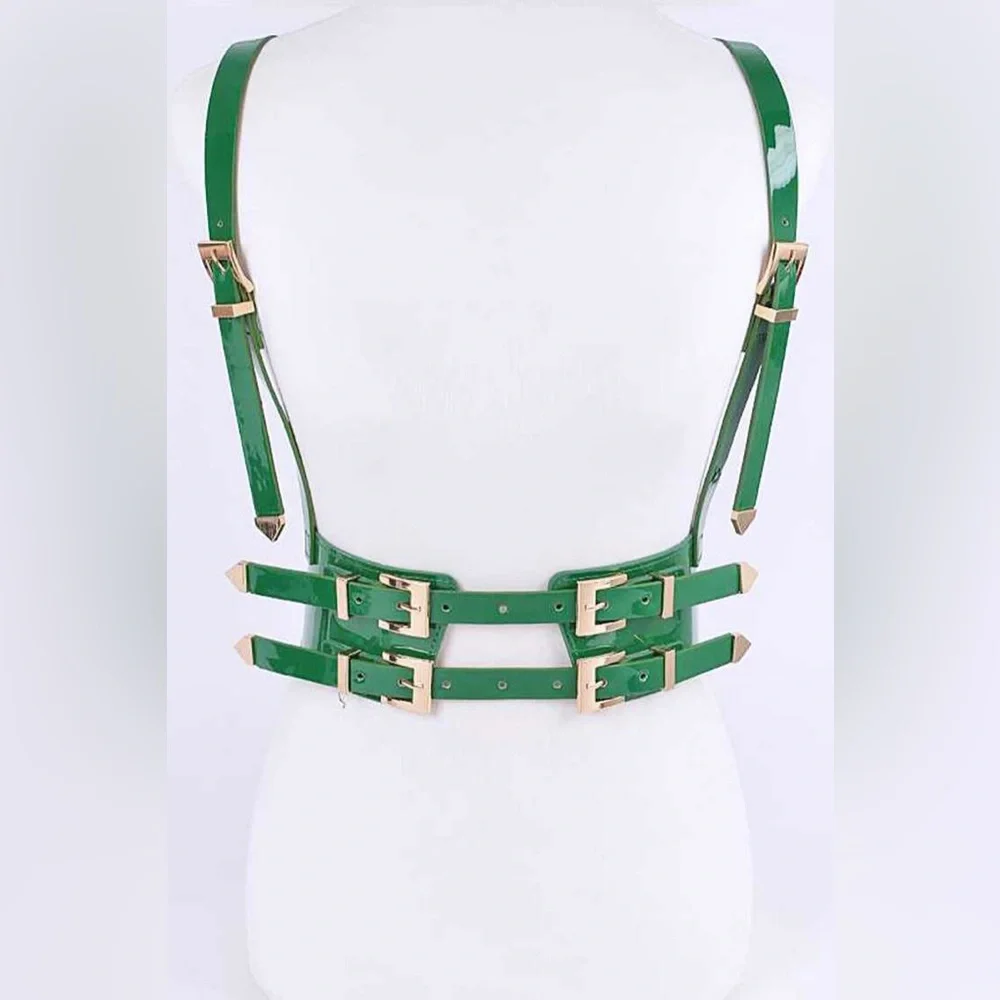 The Stallion Western Corset Harness Waist Statement Belt